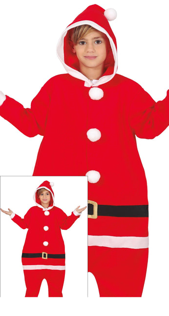 Weihnachtsmann Onesie Kind