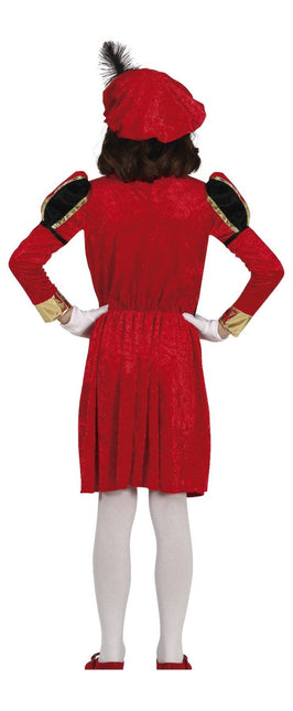 Pietenpak Kleid Kind Rot/Gold