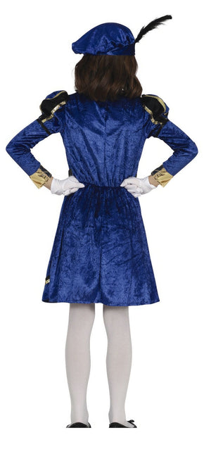 Pietenpak Kleid Kind Blau/Gold