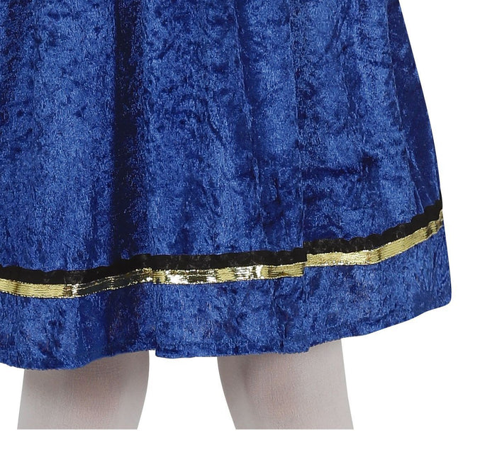 Pietenpak Kleid Kind Blau/Gold