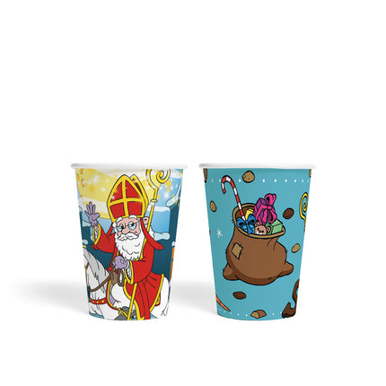 Sinterklaas Becher 210ml 8Stk