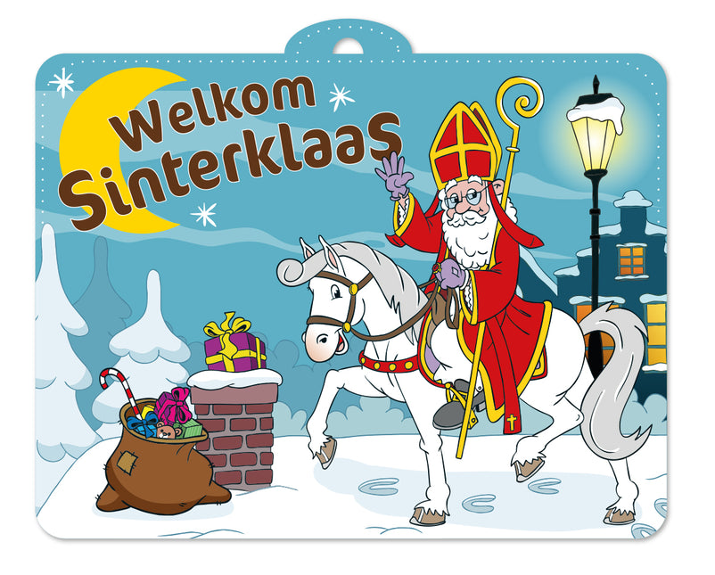 Sinterklaas Türschild 40cm