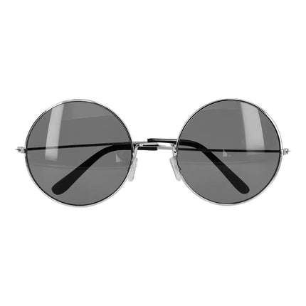 Hippie 60S Brille Grau Xl