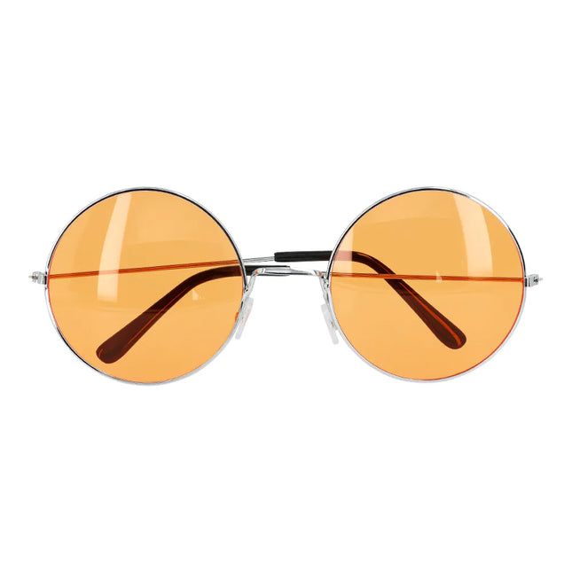 Hippie 60S Brille Orange Xl