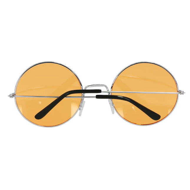 Hippie 60S Brille Orange Xl