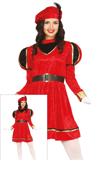 Pietenpak Kleid Rot