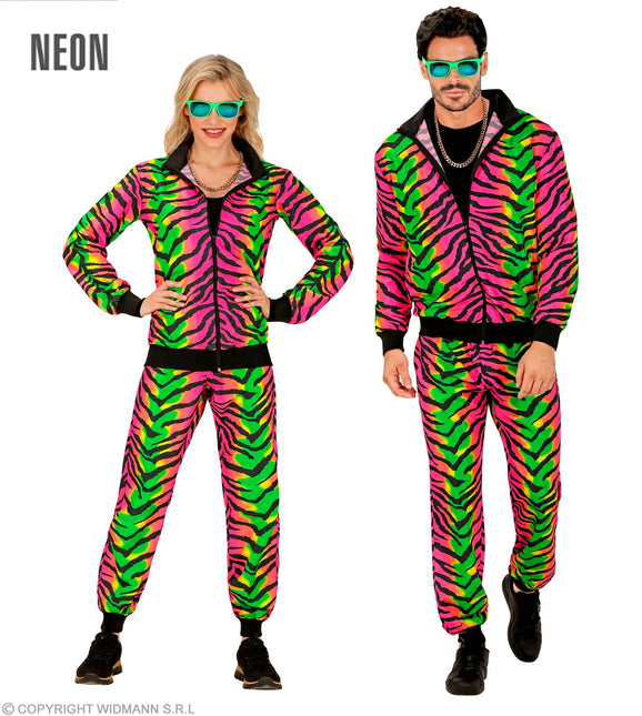 Tracksuit Neon Rave Kostüm