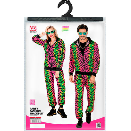 Tracksuit Neon Rave Kostüm