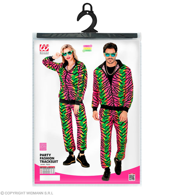 Tracksuit Neon Rave Kostüm