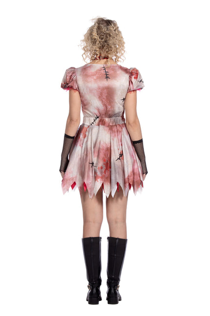 Halloween Kleid kurz mit Blut