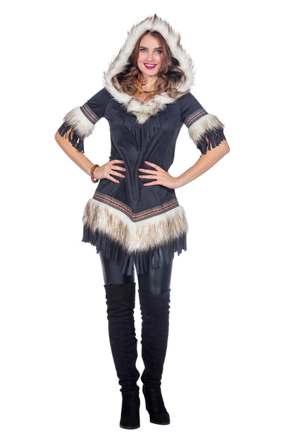 Luxuriöses Eskimo Kleid