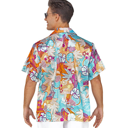 Hawaii Hemd Satin Kostüm