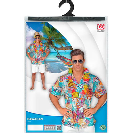 Hawaii Hemd Satin Kostüm