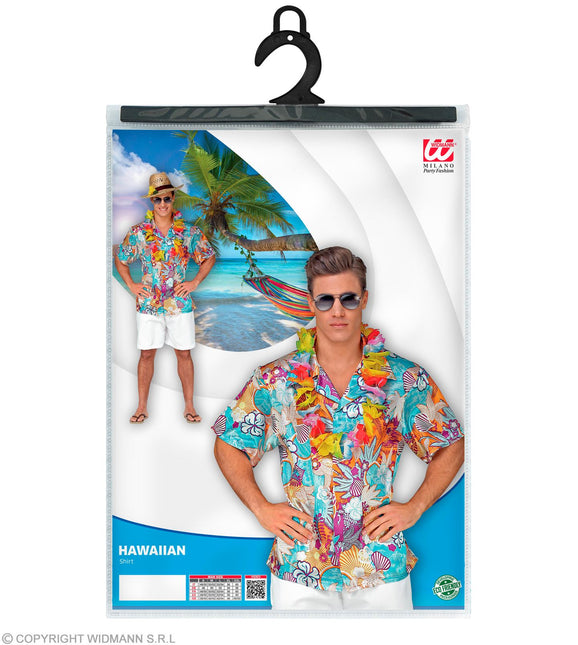 Hawaii Hemd Satin Kostüm