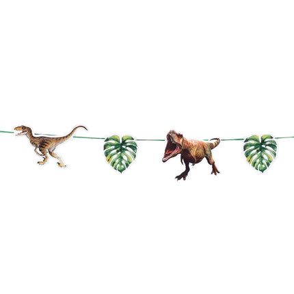 Dinosaurier Girlande 3m