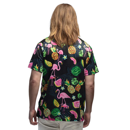 Hemd Schwingender Flamingo