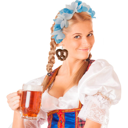 Oktoberfest-Ohrringe Brezeln