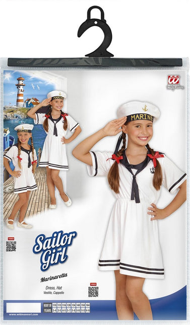 Navy Girl Kostüm Kind