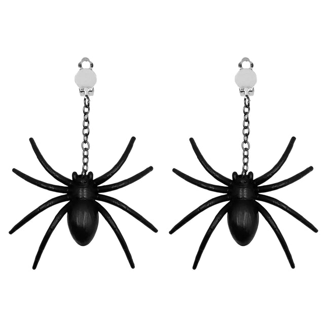 Halloween Ohrringe Spinne