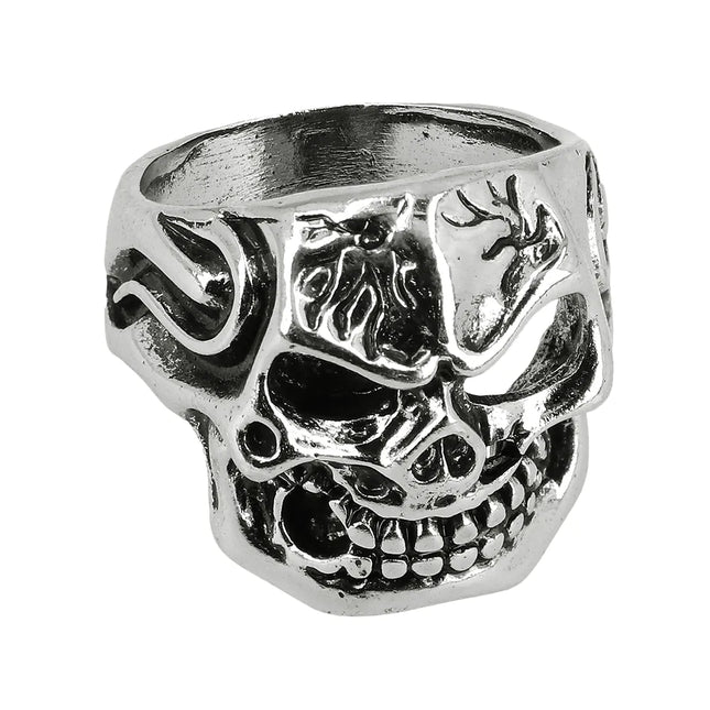 Ring Totenkopfgesicht (Ø 20 Mm)