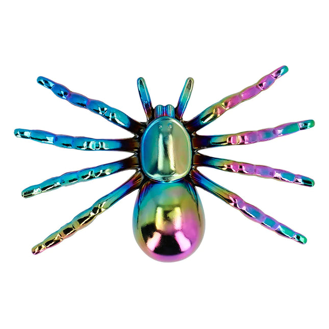 Regenbogen Fake Spinne 17cm