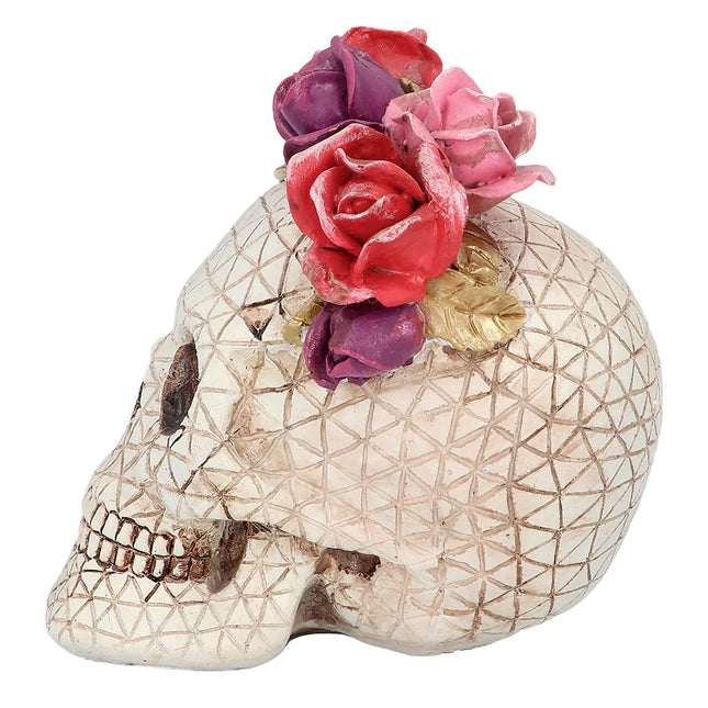 Halloween Totenkopf Rosen 15cm