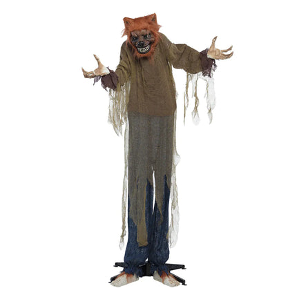 Halloween Puppe Fieser Wolf 1,6m