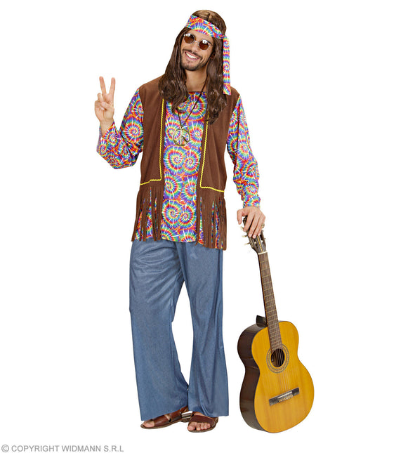 Hippie Mann Psychedelic Kostüm