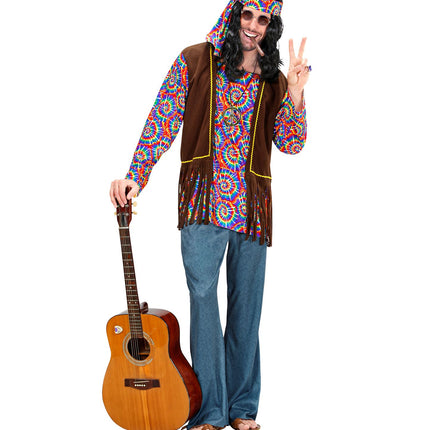 Hippie Mann Psychedelic Kostüm