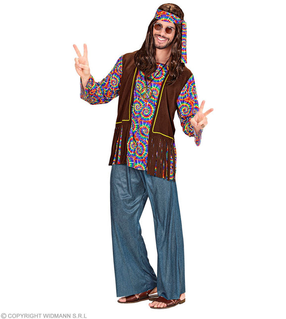 Hippie Mann Psychedelic Kostüm