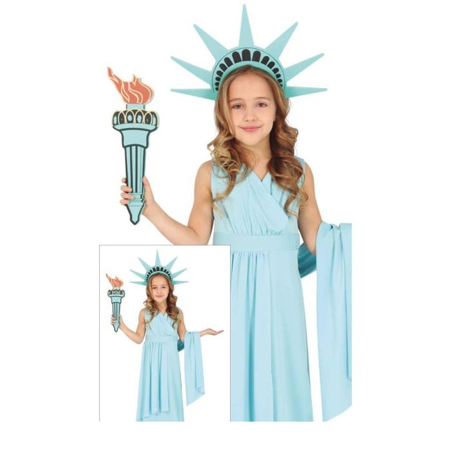 Freiheitsstatue Kleid Kind