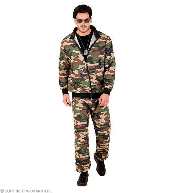 Trainingsanzug Camouflage Kostüm