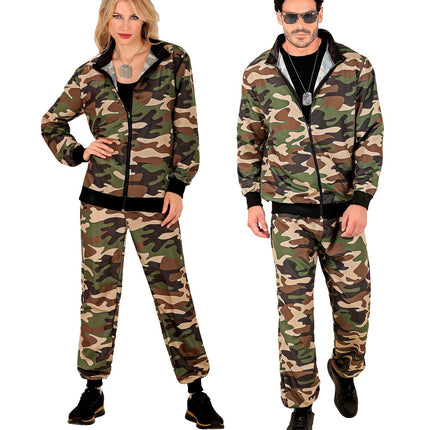 Trainingsanzug Camouflage Kostüm