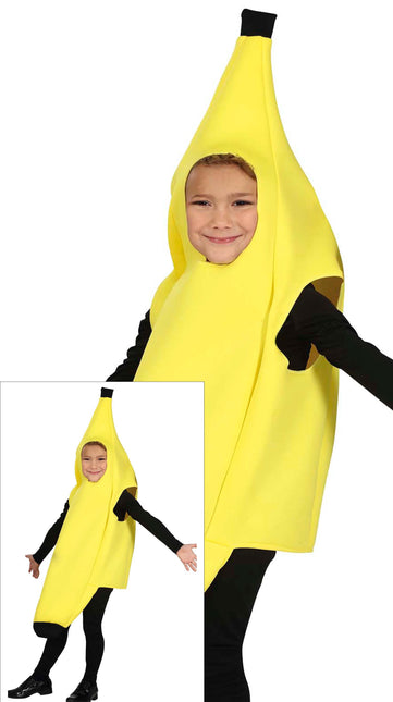 Bananenanzug Kind Gelb