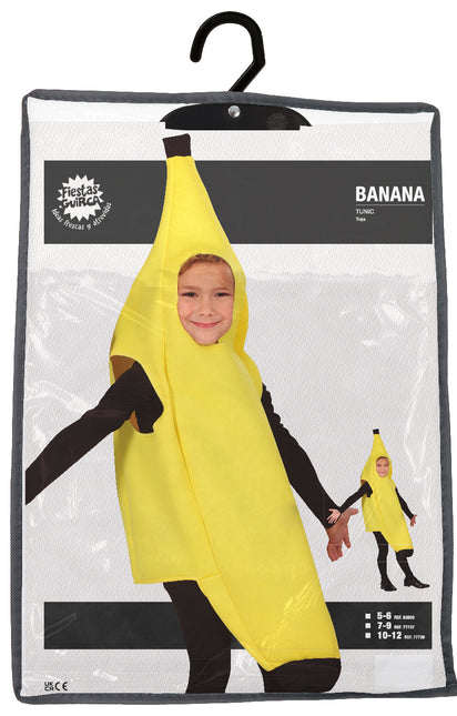 Bananenanzug Kind Gelb