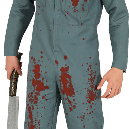 Psycho Halloween Kostüm Herren Jumpsuit