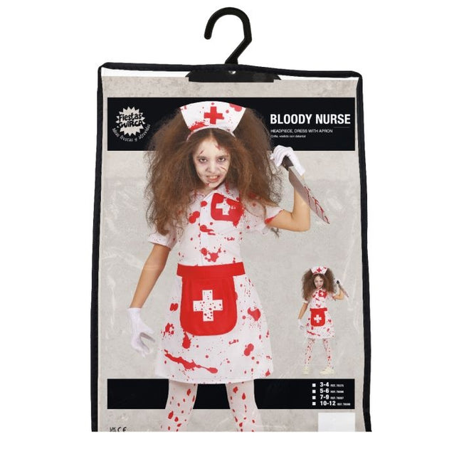 Schwester Halloween Kostüm Mädchen Blut