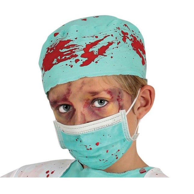 Doktor Halloween Kostüm Kind Blut