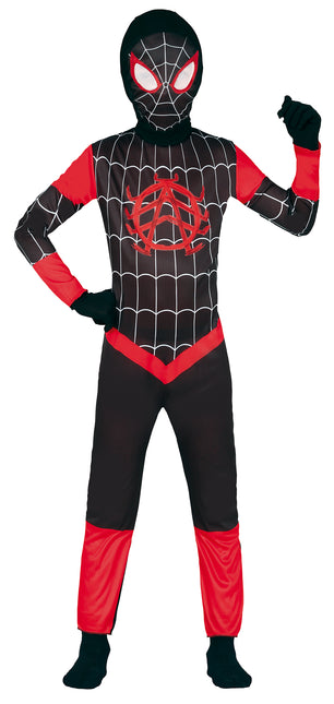 Spiderman Kostüm Schwarz Rot Junge