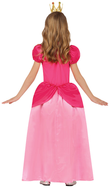 Prinzessin Pfirsich Kleid Rosa Mädchen