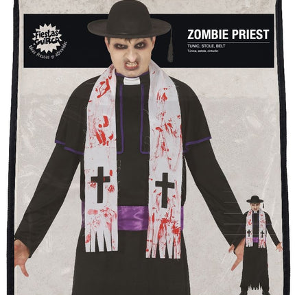 Zombie Priester Halloween Kostüm Männer L