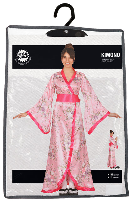 Kimono Kostüm Rosa Damen