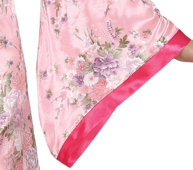 Kimono Kostüm Rosa Damen