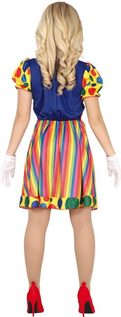 Clown Kostüm Kleid Damen