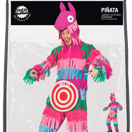 Pinata mit Dartscheibe Kostüm Männer