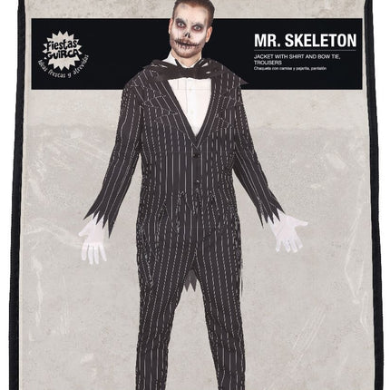 MR Skelett Halloween Kostüm Männer