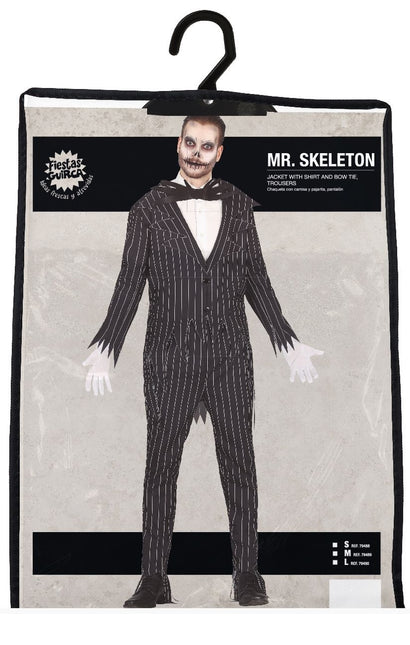 MR Skelett Halloween Kostüm Männer