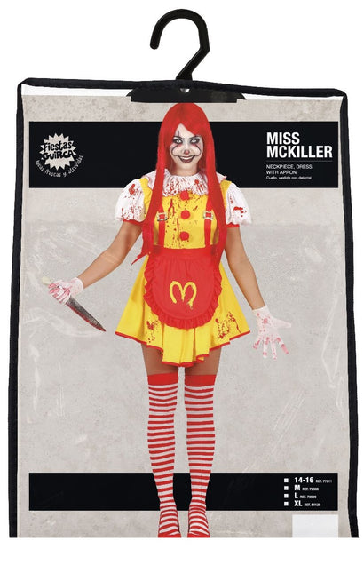 Mc Killer Halloween Kostüm Damen