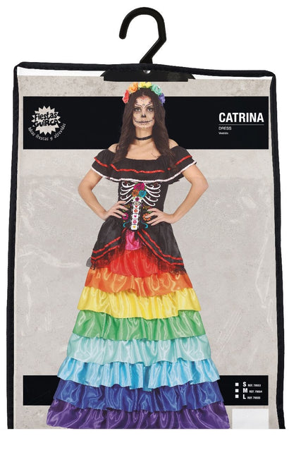 Dia De Los Muertos Halloween Kostüm Damen