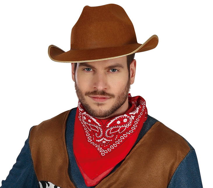 Cowboy Kostüm Männer Braun